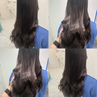 ロング I S所属・🪞透明感カラー🫧 縮毛矯正🥇かずきのヘアスタイル