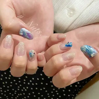 ショート ネイル 土居 夏美/束感マツエクのマツエク・マツパデザイン