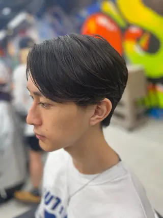 ショート パーマ メンズ 錦糸町/Men's cutパーマ石川史弥のヘアスタイル