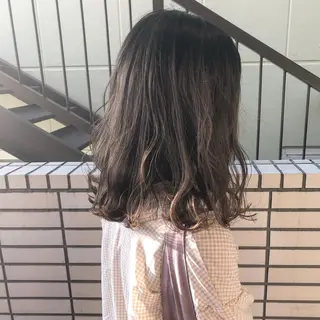 ミディアム カラー 🤍2nd🤍田所 美希のヘアスタイル