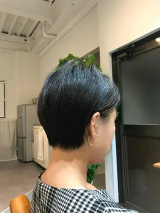ショート 丹下 鐘太郎のヘアスタイル