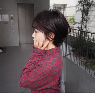 ショート パーマ 松井美樹/似合わせ ガーリー・韓国のヘアスタイル