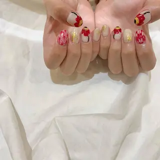 ネイル 藤原 胡桃のネイルデザイン