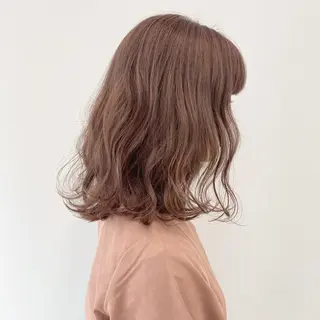 ミディアム カラー 【ブリーチカラー】 🌈ALIVE若山葵のヘアスタイル