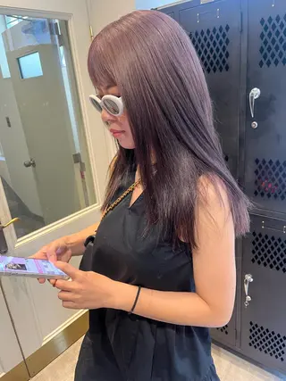 ロング SIKI yuuna レイヤーカット🪽のヘアスタイル