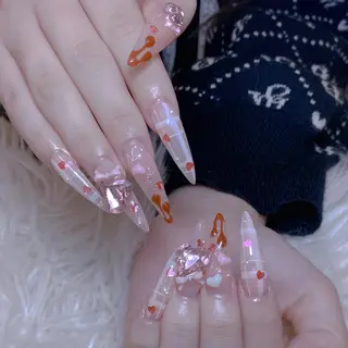 ネイル ANH ゴテゴテネイルのネイルデザイン