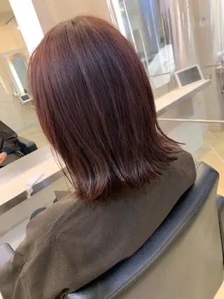 ミディアム カラー 色川 優斗《髪質改善》のヘアスタイル