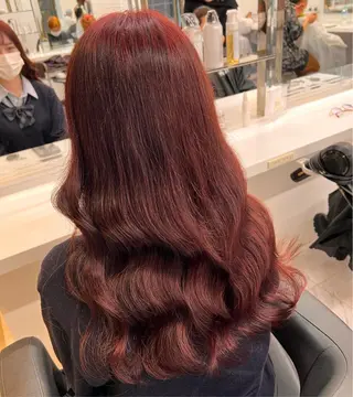 セミロング 💖札幌カラー 指名No.1💖玲奈のヘアスタイル