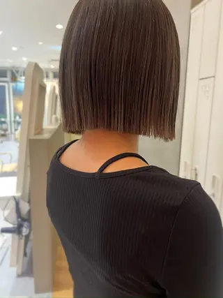 ショート カラー ボブ指名No.1/ ボブパーマ/ユキのヘアスタイル