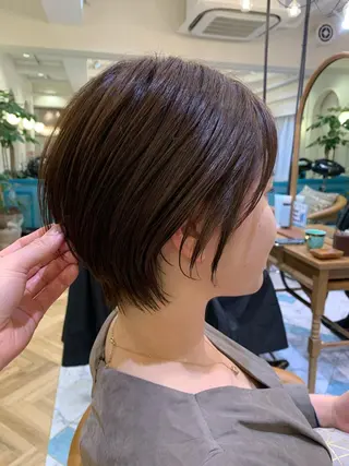 ショート レイヤー/縮毛矯正 髪質改善/e_kiのヘアスタイル