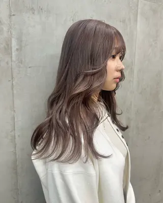 ミディアム カラー カットモデル募集中 ／HARUKA🎀のヘアスタイル