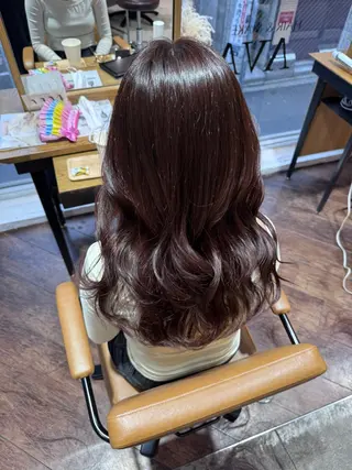 セミロング カラー AVANCE.ens 広島袋町店ayuのヘアスタイル