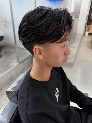 パーマ メンズ Lond LOGAN所属・🔥波巻き/ツイスパ 特化🔥メンズパーマのヘアスタイル