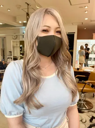 ロング カラー welring hair salonのヘアスタイル