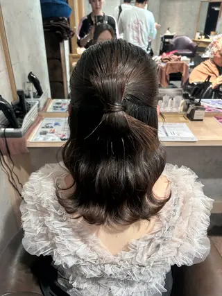 ヘアアレンジ ブリーチ/エクステ/ 新宿/アリルのヘアスタイル