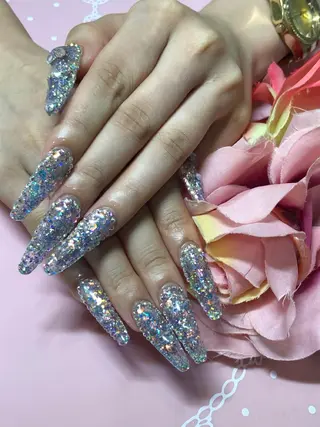 ロング ネイル 《LB》ラブリエ Nail&eyeのマツエク・マツパデザイン