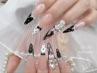 ロング Nail Salon To Be珈月のネイルデザイン