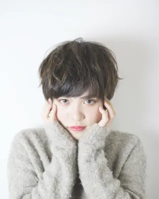 ショート カラー 縮毛矯正/髪質改善 🌷あかおのヘアスタイル