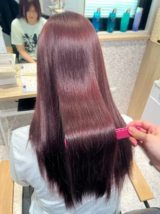 ロング 艶カラー/ハイトーン HINA✮*｡ﾟのヘアスタイル