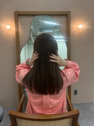 ロング 艶髪☆顔周りカット /秋田 遥華のヘアスタイル