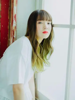 カラー WEST✂︎AKI HIRO✂︎大和高田のヘアスタイル