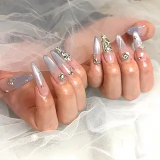 ネイル MAKI💎綺麗め 大人可愛い/堺筋本町のネイルデザイン