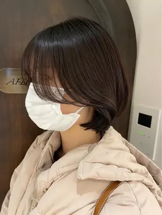 ミディアム カラー ヘアアレンジ 🌈小顔似合わせ SHIHO🌈のヘアスタイル
