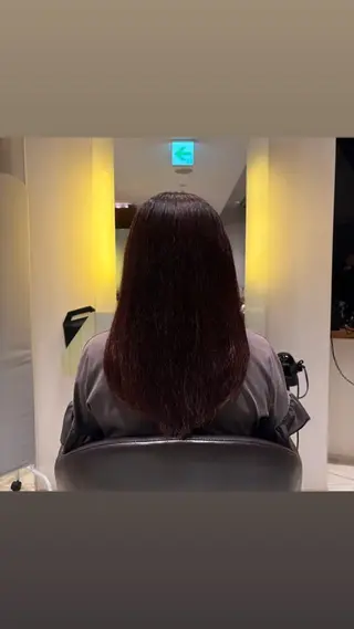 カラー 森田 玲央のヘアスタイル