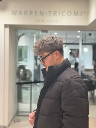 カラー パーマ メンズ 男女二刀流🔥/ 表参道/SOUTAのヘアスタイル