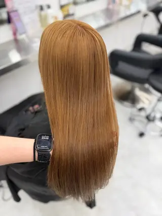 カラー 透ける透明感カラー 🎀anju/渋谷のヘアスタイル