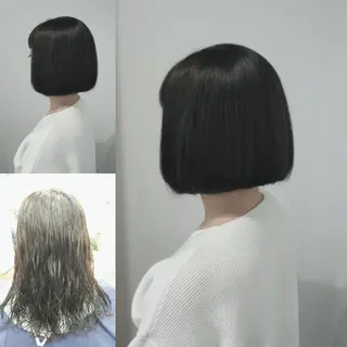 ショート カラー パーマ ヘアアレンジ ネイル キッズ メンズ マツエク・マツパ MEGUMI megumiのヘアスタイル
