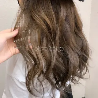 ロング カラー 似合わせカット得意 💛RENA💛のヘアスタイル