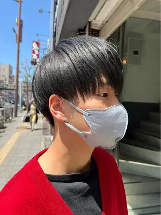 カラー メンズ あだち 寺田町のヘアスタイル