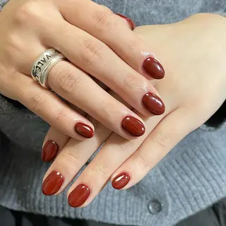 ネイル By moonネイル 🌷ワンホン/韓国風のネイルデザイン