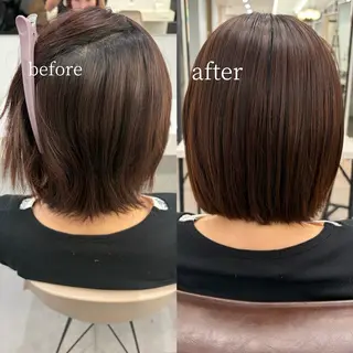 ショート 🎀miyu🎀 カラー/縮毛矯正のヘアスタイル
