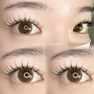 マツエク・マツパ eyelist☁️ nanamiのマツエク・マツパデザイン