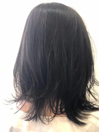 ミディアム カラー ベイリコルド　アトリ 店長　宮城一真のヘアスタイル