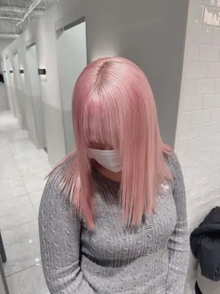 ロング カラー ヘアアレンジ メンズ キッズ ブリーチ博士 MASATOのヘアスタイル