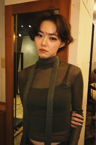 ショート 似合わせカット 🌿‬しゃらのヘアスタイル