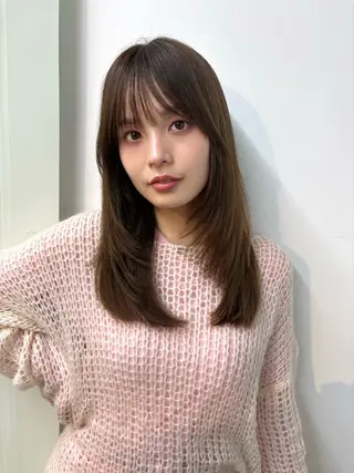ミディアム ボブ/ミディアム 親しみやすさ/さくらのヘアスタイル