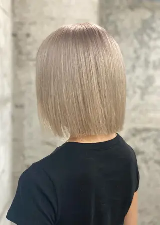 ショート カラー ヘアアレンジ ［似合わせヘア］ ✂︎OGURO✂︎のヘアスタイル
