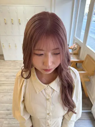 ロング ROMEO京橋 タナカユアンのヘアスタイル