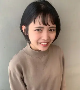 ショート カラー ウルフレイヤーカット /チヒロのヘアスタイル
