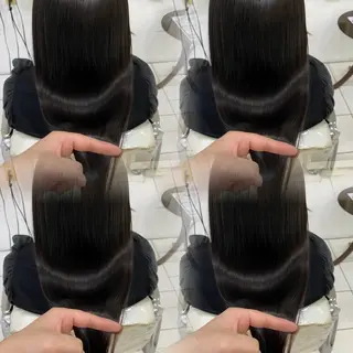 ロング カラー 韓国風モテ髪艶カラー /島村美雨のヘアスタイル