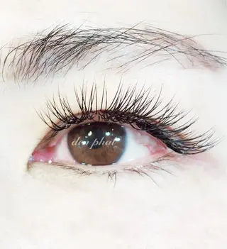 マツエク・マツパ salon de denphalのマツエク・マツパデザイン