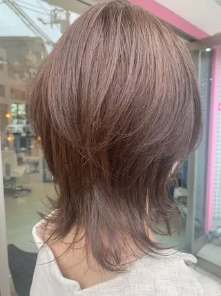 ミディアム カラー 🌸スタイリスト 山浦美恵のヘアスタイル