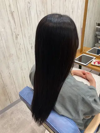 ロング 暖色カラー💞 菊地しおんのヘアスタイル