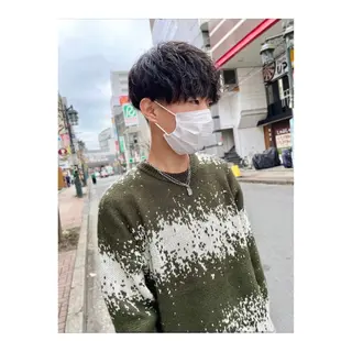 パーマ メンズ ange☞ soutaのヘアスタイル