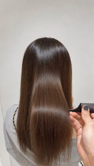 ロング 似合わせ艶カラー /かなとのヘアスタイル