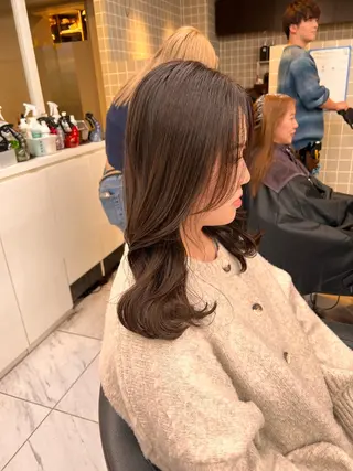 ロング カラー 💖札幌カラー 指名No.1💖玲奈のヘアスタイル
